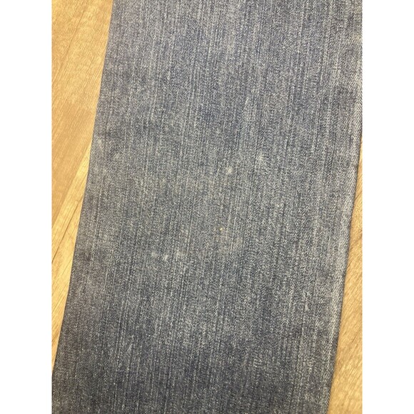 Cruel Girl Jeans Women 7L 29x34 Low Rise Relaxed Bootcut Dark Blue Denim Vtg Y2K - Picture 7 of 9